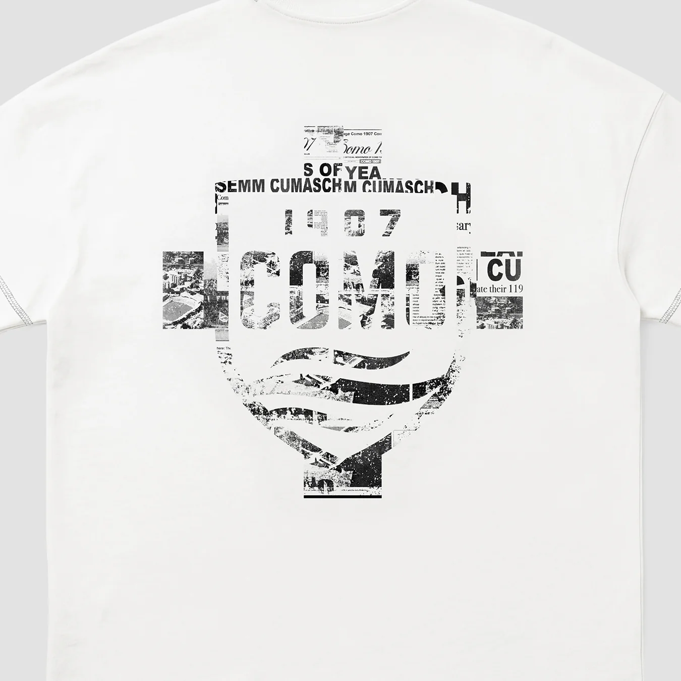 Como 1907 119° Anniversario T-shirt Bianca - Image 4