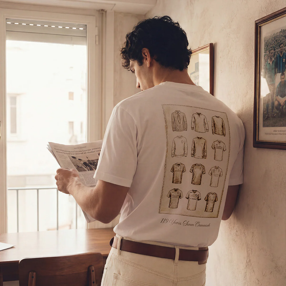 Como 1907 119° Anniversario T-shirt Off White - Image 7