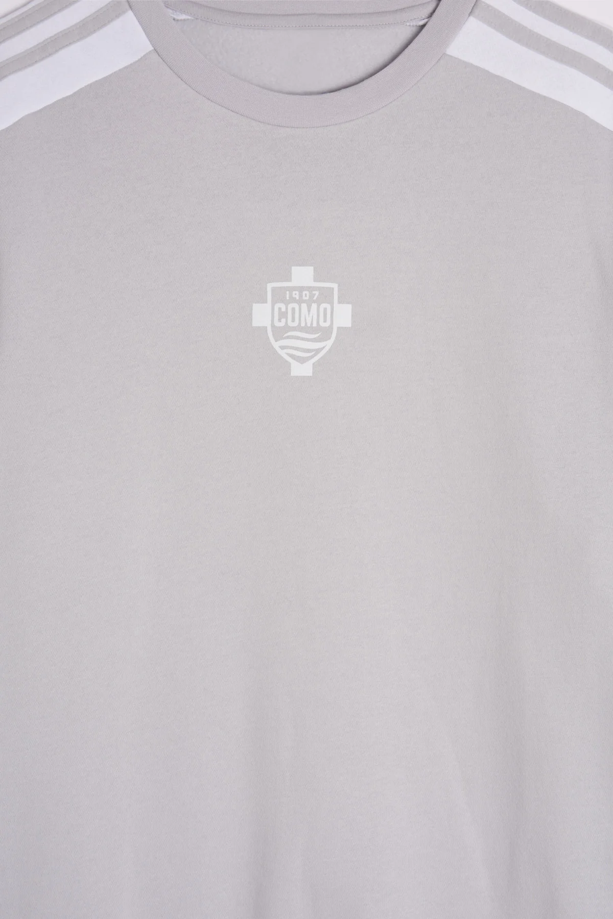Felpa Crewneck Grigia Logo Adidas X Como 1907 - Image 4