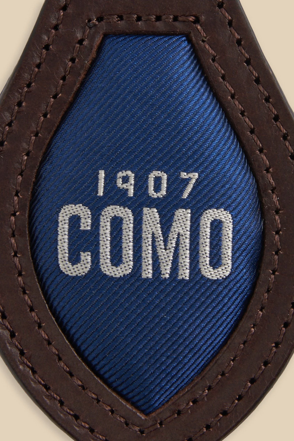 Keychain Leather and Silk of Tie - Image 4