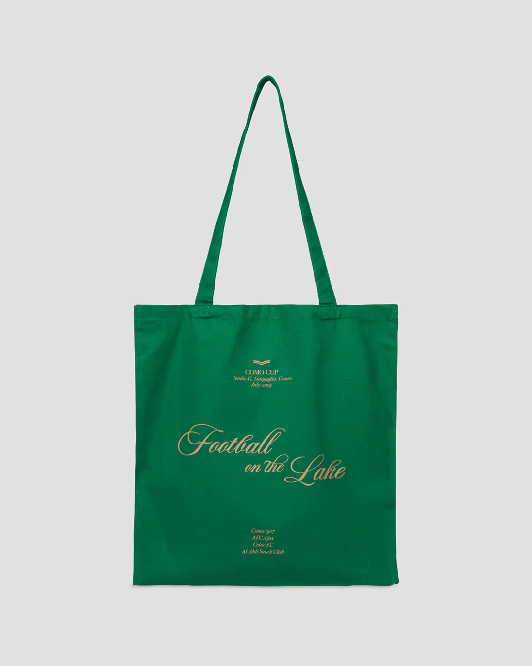 Football on the Lake Tote Bag Verde - Image 3